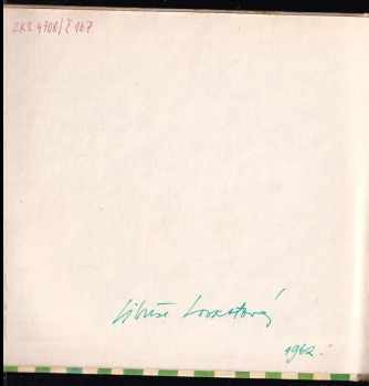 Jan Čarek: Ovoce, ovoce na naší zahrádce