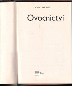 Oto Schuchman: Ovocnictví