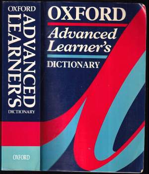 Oxford Advanced Learner's Dictionary