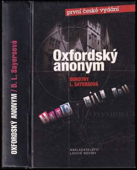 Dorothy L Sayers: Oxfordský anonym