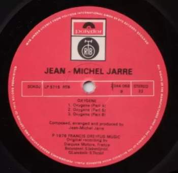 Jean-Michel Jarre: Oxygene
