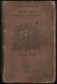Oživené hroby : obrázky - Karel Sabina (1870, Spolek pro vydávání laciných knih českých) - ID: 902032