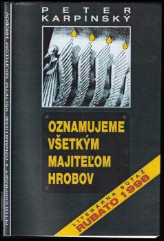 Oznamujeme všetkým majiteľom hrobov