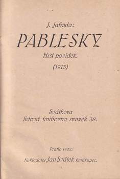 Josef Jahoda: Pablesky