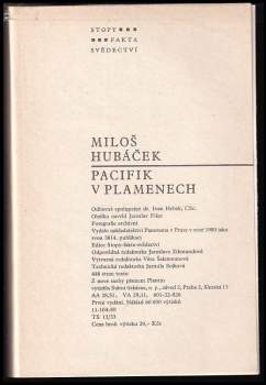 Miloš Hubáček: Pacifik v plamenech