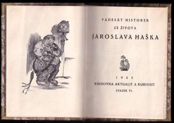 Antonín Bouček: Padesát historek ze života Jaroslava Haška