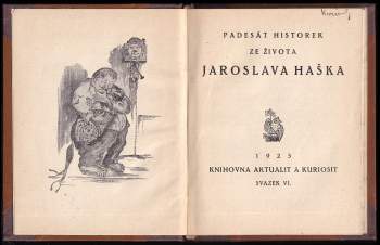 Antonín Bouček: Padesát historek ze života Jaroslava Haška