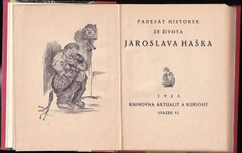 Antonín Bouček: Padesát historek ze života Jaroslava Haška