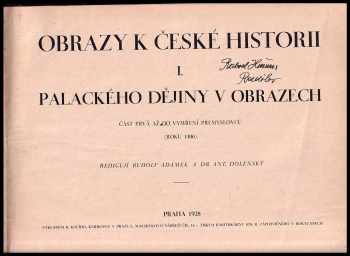 František Palacký: Palackého dějiny v obrazech