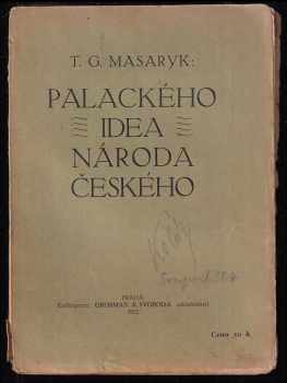 Palackého idea národa českého