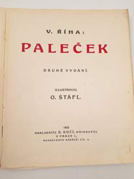 Václav Říha: Paleček