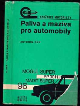 Paliva a maziva pro automobily