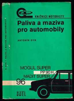 Paliva a maziva pro automobily