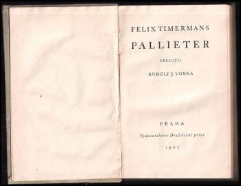 Felix Timmermans: Pallieter