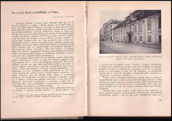 Julius Stoklasa: Památce profesora Julia Stoklasy