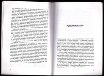 Václav Richter: Památka a péče