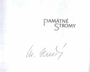 Marie Hrušková: Památné stromy 1