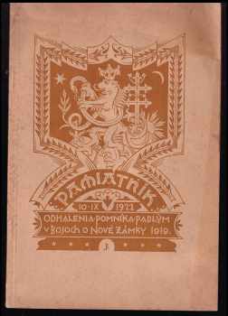 Pamätník padlých v bojoch o Nové Zámky na Slovensku v roku 1919