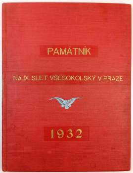 Památník Světozora na IX. slet všesokolský v Praze 1932