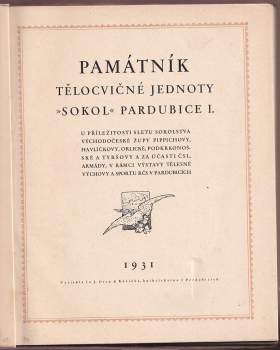 Památník tělocvičné jednoty Sokol Pardubice I