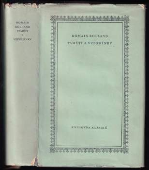 Romain Rolland: Paměti a vzpomínky