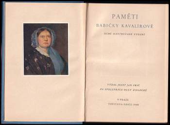 Antonie Kavalírová: Paměti babičky Kavalírové