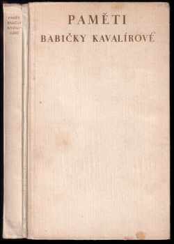 Antonie Kavalírová: Paměti babičky Kavalírové