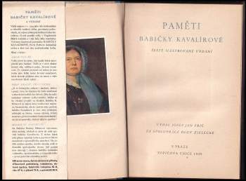 Antonie Kavalírová: Paměti babičky Kavalírové