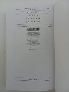 Anna Komnéné: Paměti byzantské princezny
