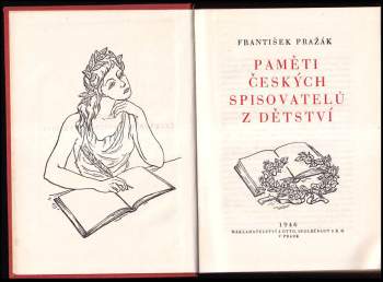František Pražák: Paměti českých spisovatelů z dětství