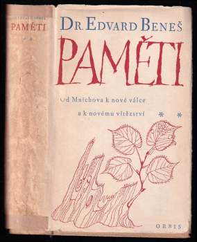 Edvard Beneš: Paměti