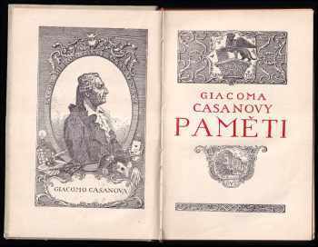 Giacomo Casanova: Giacoma Casanovy Paměti