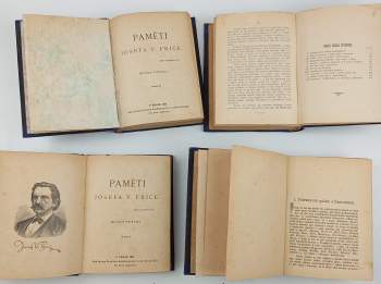 Josef Václav Frič: Paměti Josefa V. Friče - díly 1 - 4 - KOMPLET