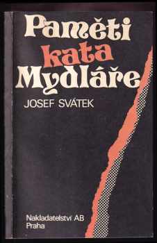 Paměti kata Mydláře - Josef Svátek, Zdeněk Třešňák (1990, AB) - ID: 488399
