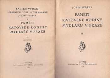 Paměti katovské rodiny Mydlářů v Praze