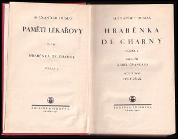 Alexandre Dumas: Paměti lékařovy