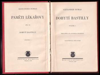 Alexandre Dumas: Paměti lékařovy