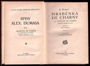Alexandre Dumas: Hraběnka de Charny
