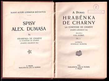 Alexandre Dumas: Paměti lékařovy. Díl I - VI , Hraběnka de Charny