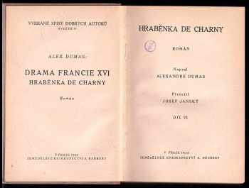 Alexandre Dumas: Paměti lékařovy