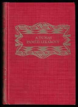 Alexandre Dumas: Paměti lékařovy