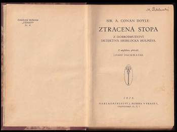 Arthur Conan Doyle: Paměti Sherlocka Holmesa