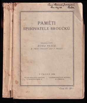 Paměti spisovatele Broučků