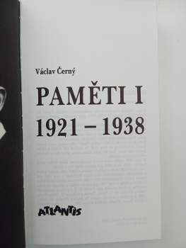 Václav Černý: Paměti