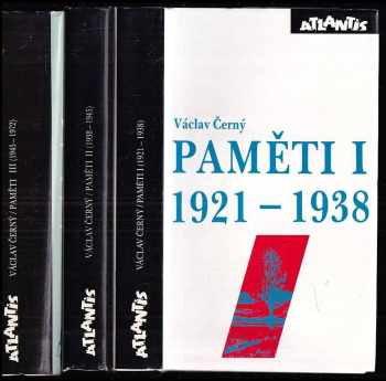 Václav Černý: Paměti