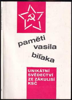 Paměti Vasila Biľaka