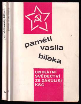 Paměti Vasila Biľaka