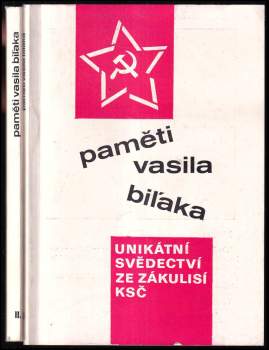 Paměti Vasila Biľaka