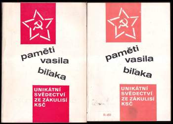 Paměti Vasila Biľaka