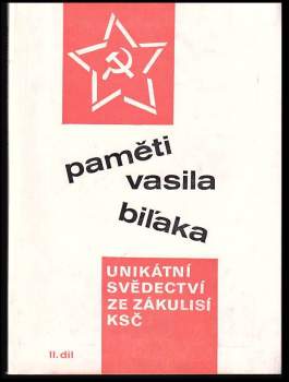 Paměti Vasila Biľaka